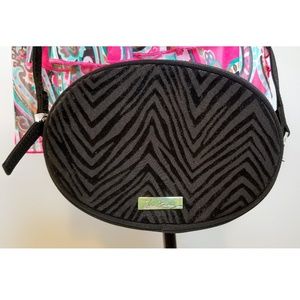 [NWT] Vera Bradley Black Zebra-Stripe Purse